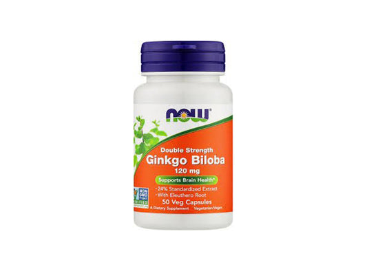 Now Ginkgo Biloba 120Mg