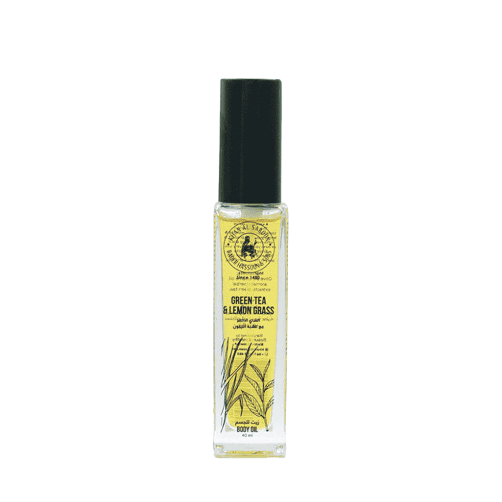 Khan El Saboun.Body Oil Green Tea & Lemon