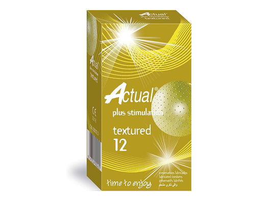 Actual Condom Plus Stimulation Textured