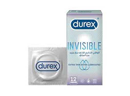 Durex Invisible Extra Lubricated