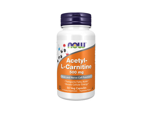 Now Acetyl L-Carnitine 500Mg