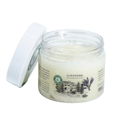 Khan El Saboun.Exfoliating Body Scrub Lavender