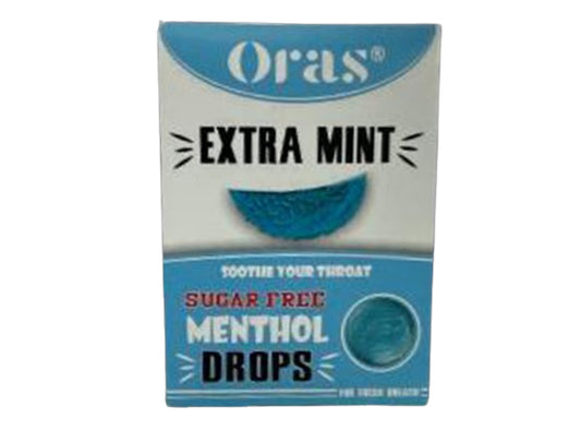 Oras Sugar Free Menthol Extra Mint