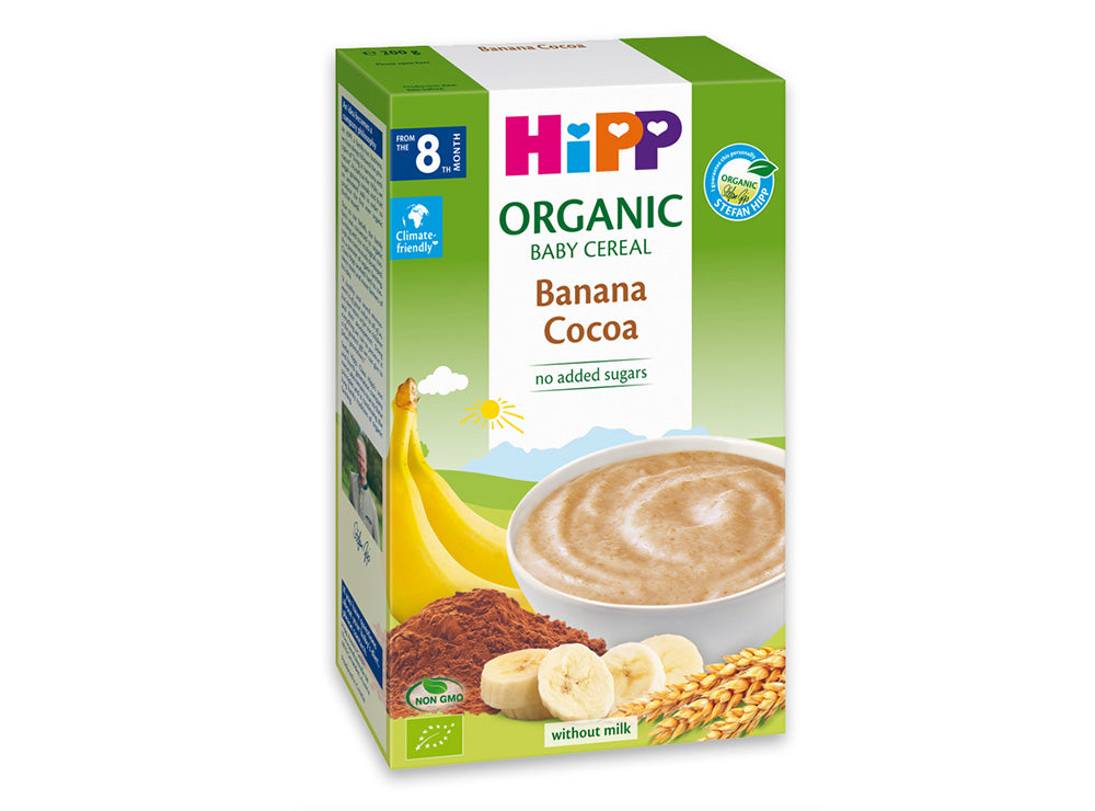 Hipp Organic Baby Cereal Banana Cocoa