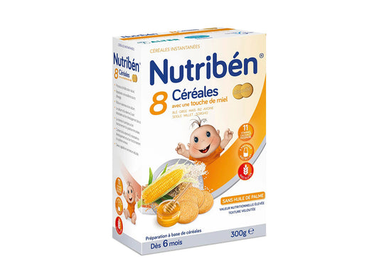 Nutriben 8 Cereals Honey & 4 Fruits