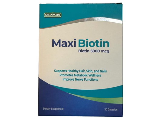 Green Made Maxi Biotin 5000Mcg