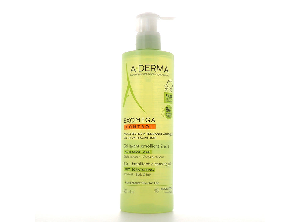 A-Derma Exomega Gel Lavant 2 In 1