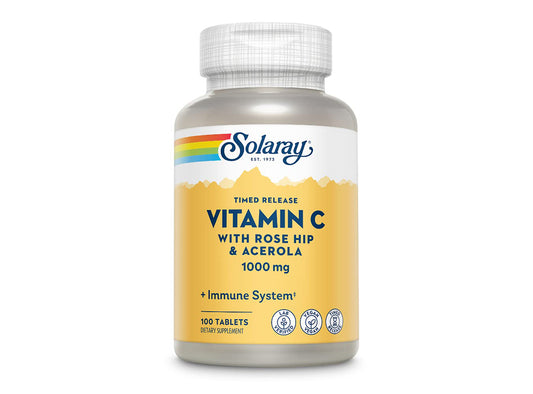 Solaray Vitamin C (1000Mg) W Rose Hip
