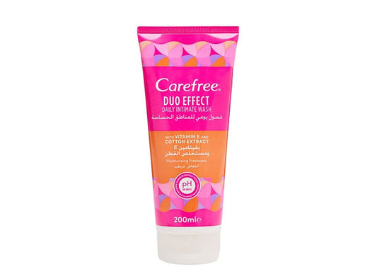 Carefree Duo Effect Daily Intimate Wash Cotton