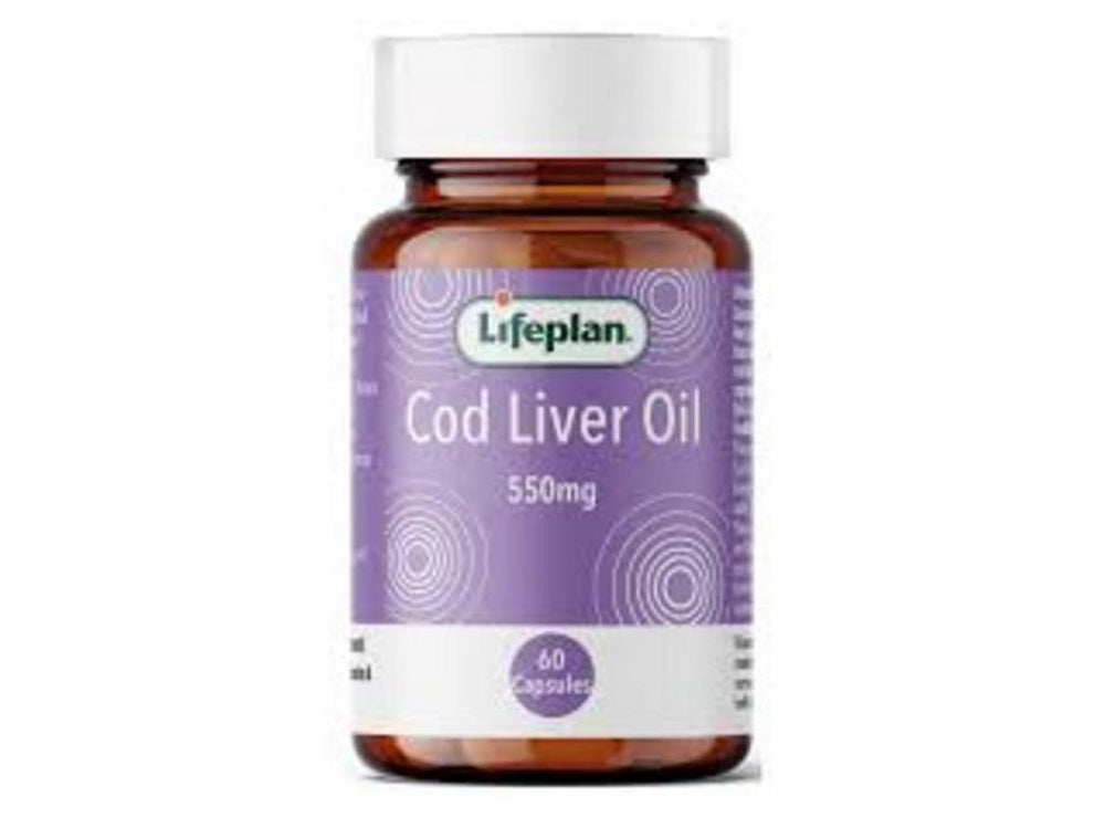 Lifeplan Cod Liver Oil 550Mg
