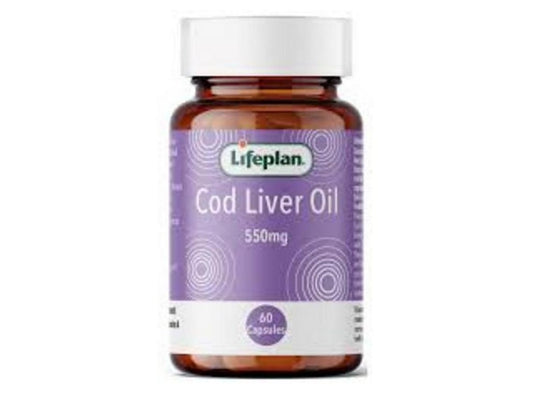 Lifeplan Cod Liver Oil 550Mg