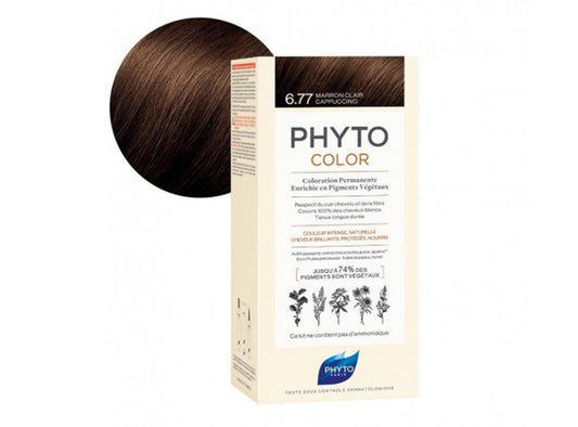 Phyto Hair Color Light Brown 6.77