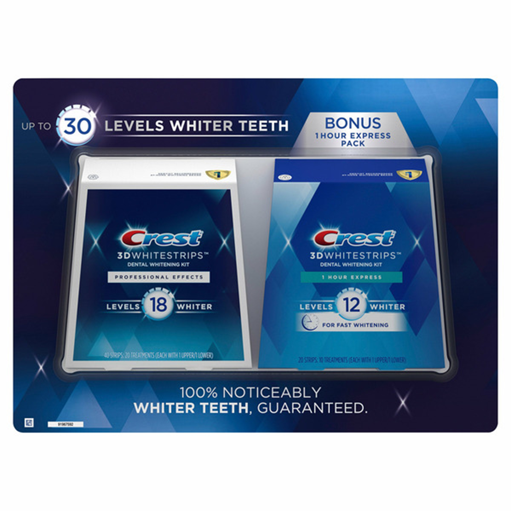 Crest 3D Whitestrips Kit