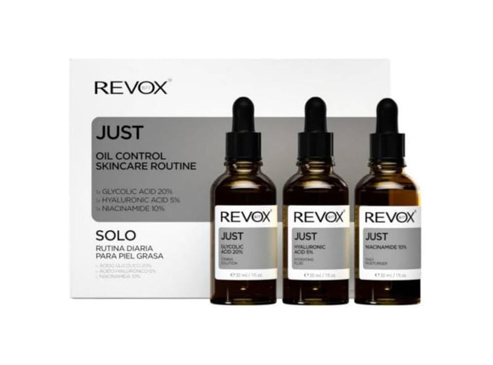 Revox Just Oil Control Skincare Routine