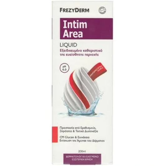 FREZYDERM INTIM AREA LIQUID PH4 200ML