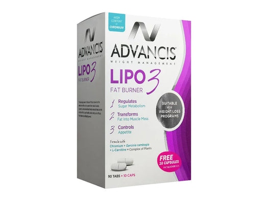 Advancis Lipo 3 Tab X 90 & 10 Cap