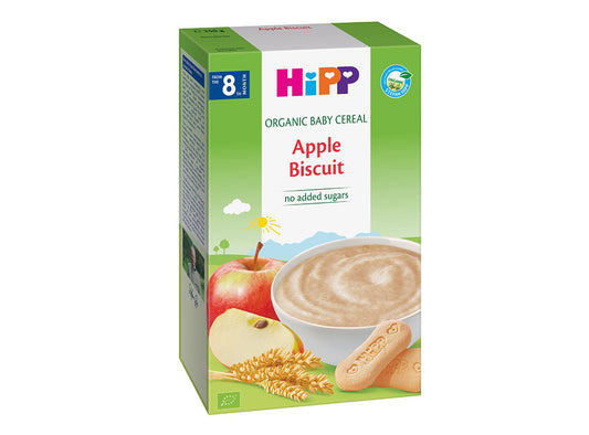 Hipp Organic Baby Cereal Apple Biscuit