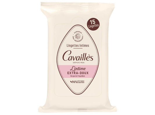 Roge Cavailles Intime Lingettes Extra Doux Protectrice