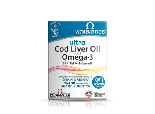Vitabiotics Ultra Cod Liver Oil & Omega-3