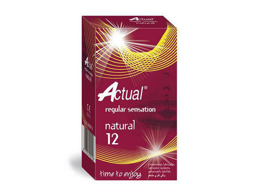 Actual Condom Regular Sensation Natural