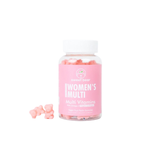 Sweet Bear Womens Multi Vitamins Vegan Collagen Gu