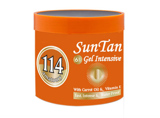 114 Sun Tan Gel Intensive
